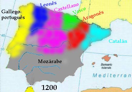 Spain in 1200