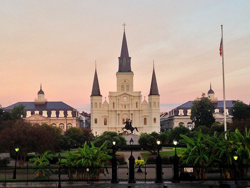 St. Louis Cathedral in Jackson Square